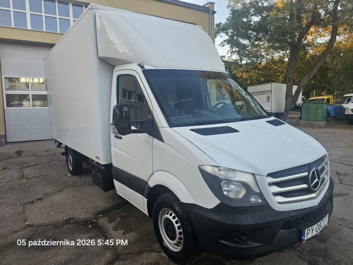 #6 Bus dostawczy kontener + winda: Mercedes Sprinter 316 2.2 CDI