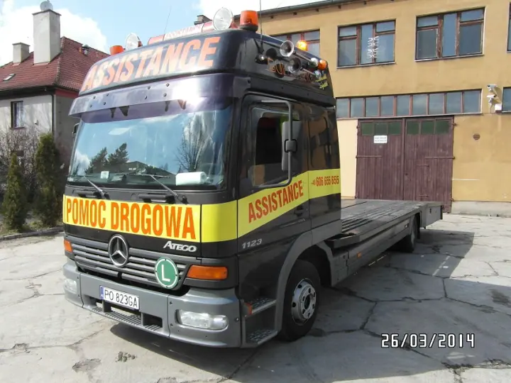 Pomoc drogowa Mercedes Atego – Wasław Poznań